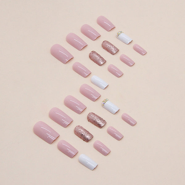 12 Sizes-24 Pcs Press On Nails Z656