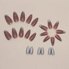 12 Sizes-24 Pcs Press On Nails W631