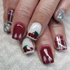 12 Sizes-24 Pcs Press On Nails C695