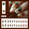 12 Sizes-24 Pcs Press On Nails W1845
