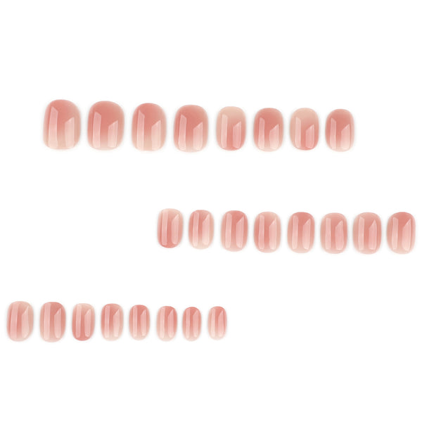 12 Sizes-24 Pcs Press On Nails JP4137