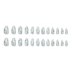 12 Sizes-24 Pcs Press On Nails W2013