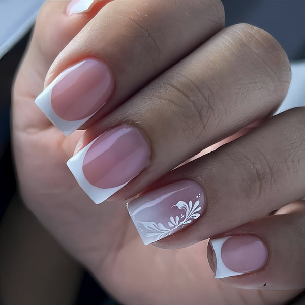12 Sizes-24 Pcs Press On Nails Y911