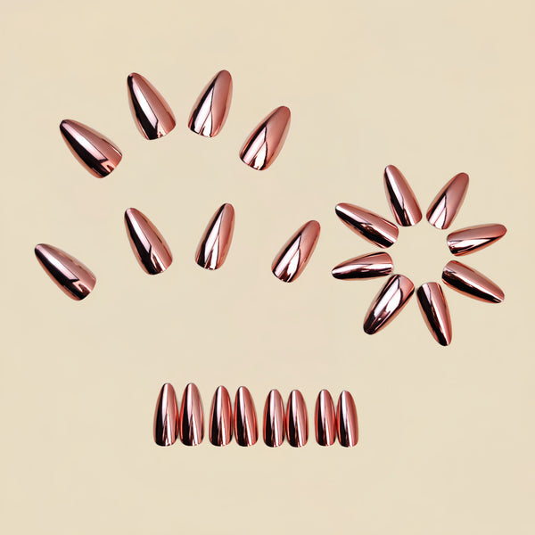 12 Sizes-24 Pcs Press On Nails Y1467