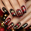 12 Sizes-24 Pcs Press On Nails Y1313