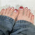 12 Sizes-24 Pcs Press On Nails F158