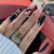 12 Sizes-24 Pcs Press On Nails Z282