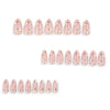 12 Sizes-24 PcsPress On Nails JP3762