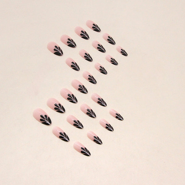 12 Sizes-24 Pcs Press On Nails W892