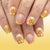 12 Sizes-24 Pcs Press On Nails C1630