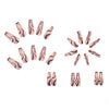 12 Sizes-24 Pcs Press On Nails W067