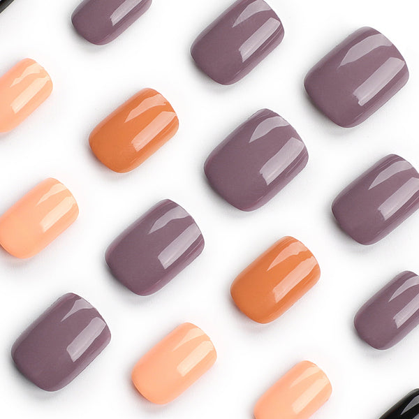 Glossy Short Press on Nails