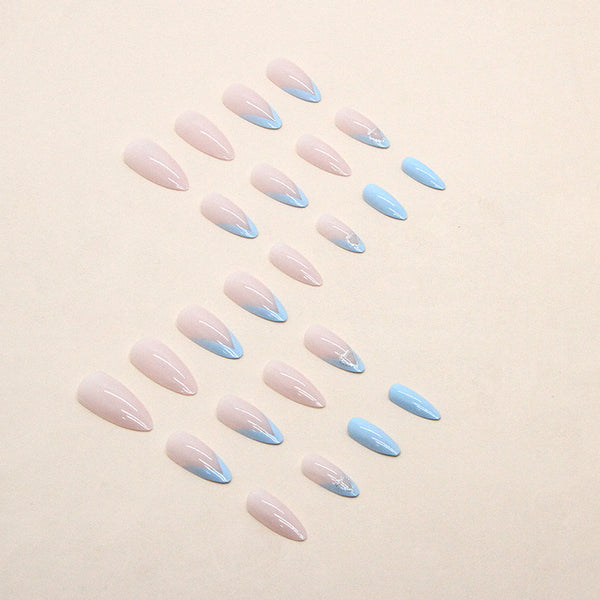 12 Sizes-24 Pcs Press On Nails W328