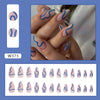 12 Sizes-24 Pcs Press On Nails W373