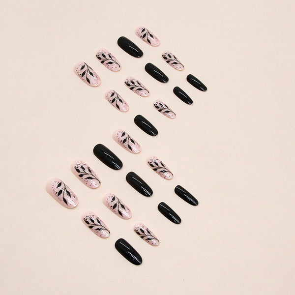 12 Sizes-24 Pcs Press On Nails W929