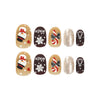 12 Sizes-24 Pcs Press On Nails JP2782