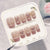12 Sizes-24 Pcs Press On Nails SP142