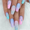 12 Sizes-24 Pcs Press On Nails W1006