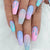12 Sizes-24 Pcs Press On Nails W1006