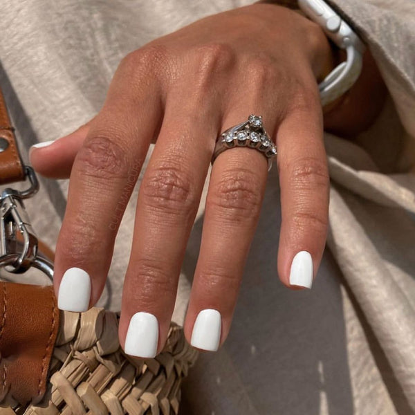 12 Sizes-24 Pcs Press On Nails Solid-1-24pcs