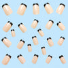12 Sizes-24 Pcs Press On Nails Y496
