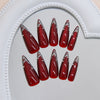 12 Sizes-24 Pcs Press On Nails Z1187