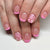 12 Sizes-24 Pcs Press On Nails C1651