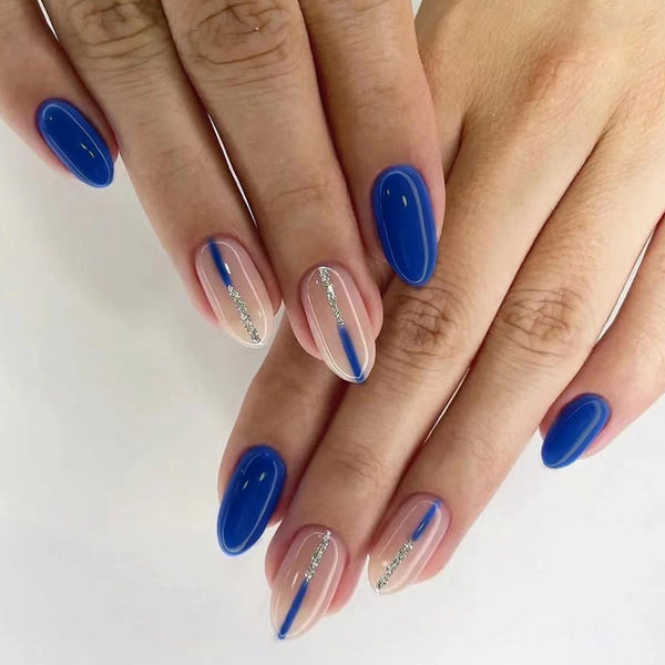 12 Sizes-24 Pcs Press On Nails W636