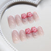 12 Sizes-24 Pcs Press On Nails Z916