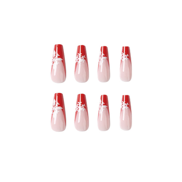 12 Sizes-24 Pcs Press On Nails JP1914