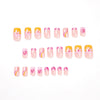12 Sizes-24 Pcs Press On Nails JP1810