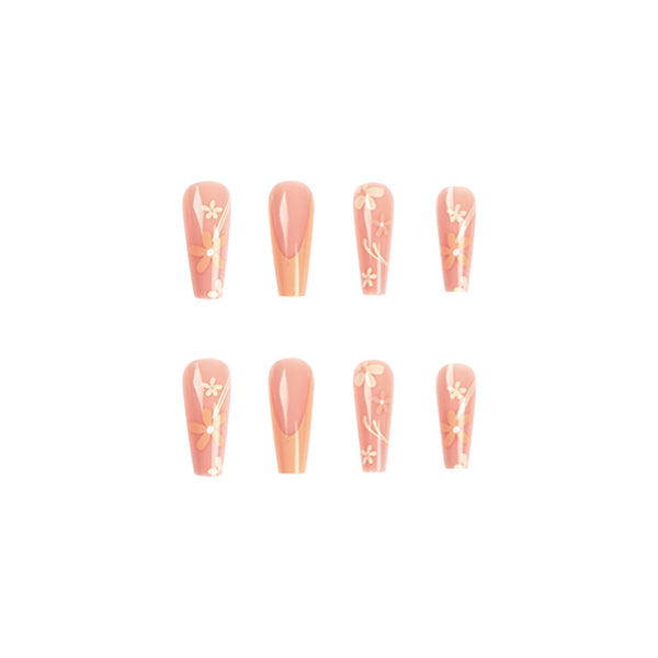 12 Sizes-24 Pcs Press On Nails JP1801