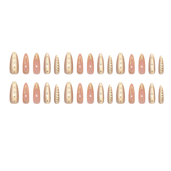 30 Pcs Press On Nails W2121