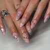 12 Sizes-24 Pcs Press On Nails JP3038