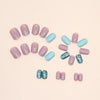 12 Sizes-24 Pcs Press On Nails W453