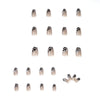 12 Sizes-24 Pcs Press On Nails JP1230