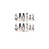 12 Sizes-24 Pcs Press On Nails JP2498