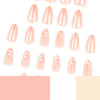 12 Sizes-24 Pcs Press On Nails JP3932
