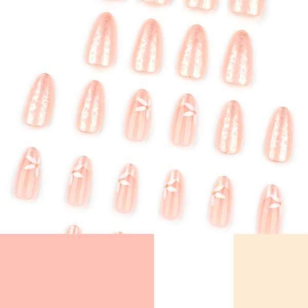 12 Sizes-24 Pcs Press On Nails JP3932