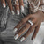 12 Sizes-24 Pcs Press On Nails W387