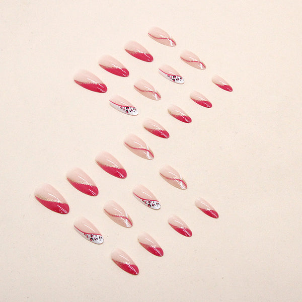 12 Sizes-24 Pcs Press On Nails W416
