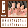 12 Sizes-24 Pcs Press On Nails Z994