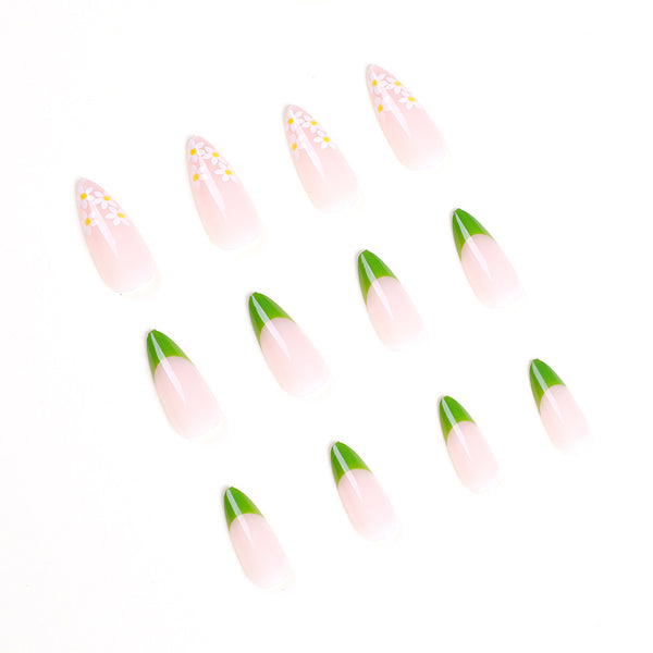 12 Sizes-24 Pcs Press On Nails JP1592