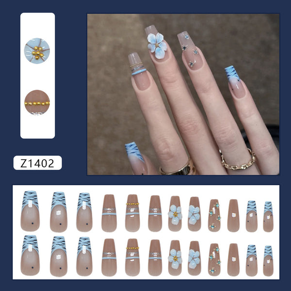 30 Pcs Press On Nails Z1402