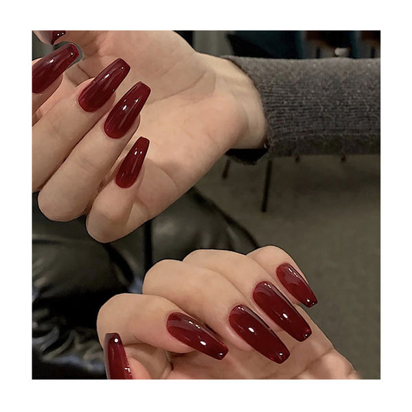 12 Sizes-24 PcsPress On Nails 816