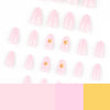 12 Sizes-24 Pcs Press On Nails JP4048