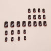 12 Sizes-24 Pcs Press On Nails W1848