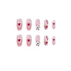 12 Sizes-24 Pcs Press On Nails JP1059