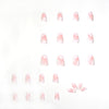 12 Sizes-24 Pcs Press On Nails JP1221