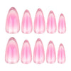12 Sizes-24 Pcs Press On Nails JP3957